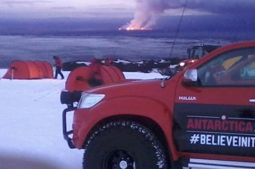 Arctic Trucks Super Jeep tours Volcano Iceland