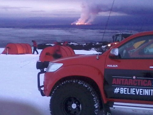Arctic Trucks Super Jeep tours Volcano Iceland